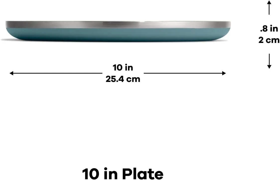 Hydro Flask Plate and Platter - Outdoor Kitchen Camping Travel Portable Dinnerware Food Container