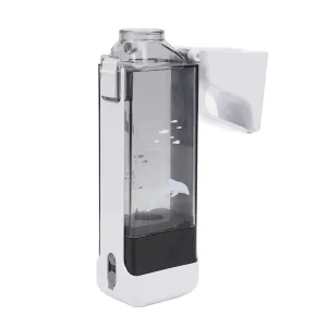 Hydrogen Rich Water Generator, 300ml 1500 to 3000ppb Anti Slip Portable Rechargeable Hydrogen Generator Water Cup Bottle Sports for Home Fitness Office Travel