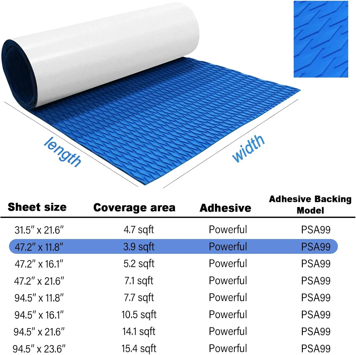 HZshark EVA Foam Boat Decking Sheet Universal DIY Surfboard Traction Pad Non-Slip Grip Mat Trimmable Sheet for Kayak RV Yacht Pool Skateboard Skimboard Step Green Yellow Orange Blue Dark Grey Black
