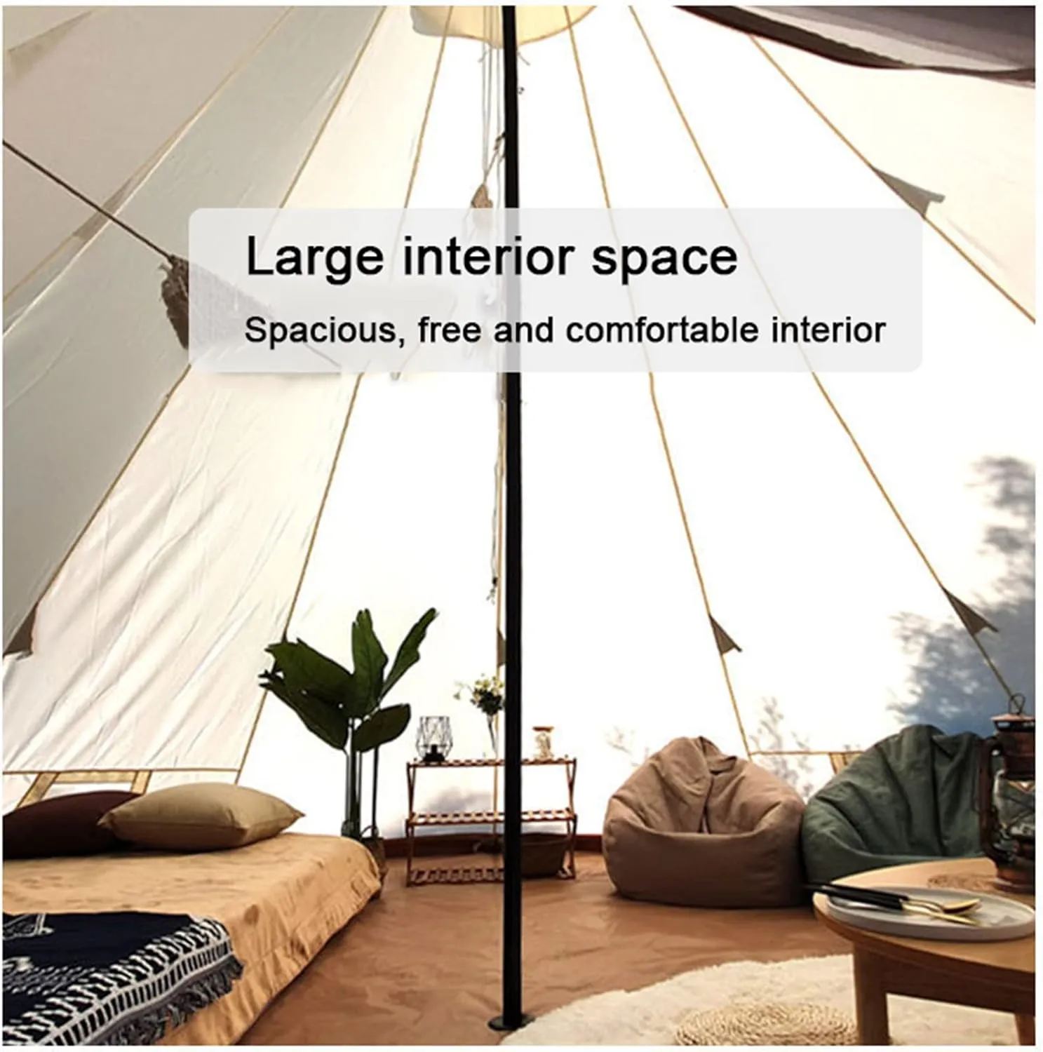 Ice Fishing Shelter 3-4 Person, Portable Insulated Ice Fishing Tent with Stove Jack, Waterproof Ice Fishing Shanty 2 Doors 4 for Ice Fishing Winter Camping