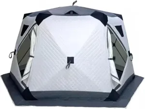ice Fishing Tent ice Fishing shelter Insulated Thickened Warm, Cold and Rainproof Camping Ice Fishing Tent with Firewood Heater and Chimney(Color:2)