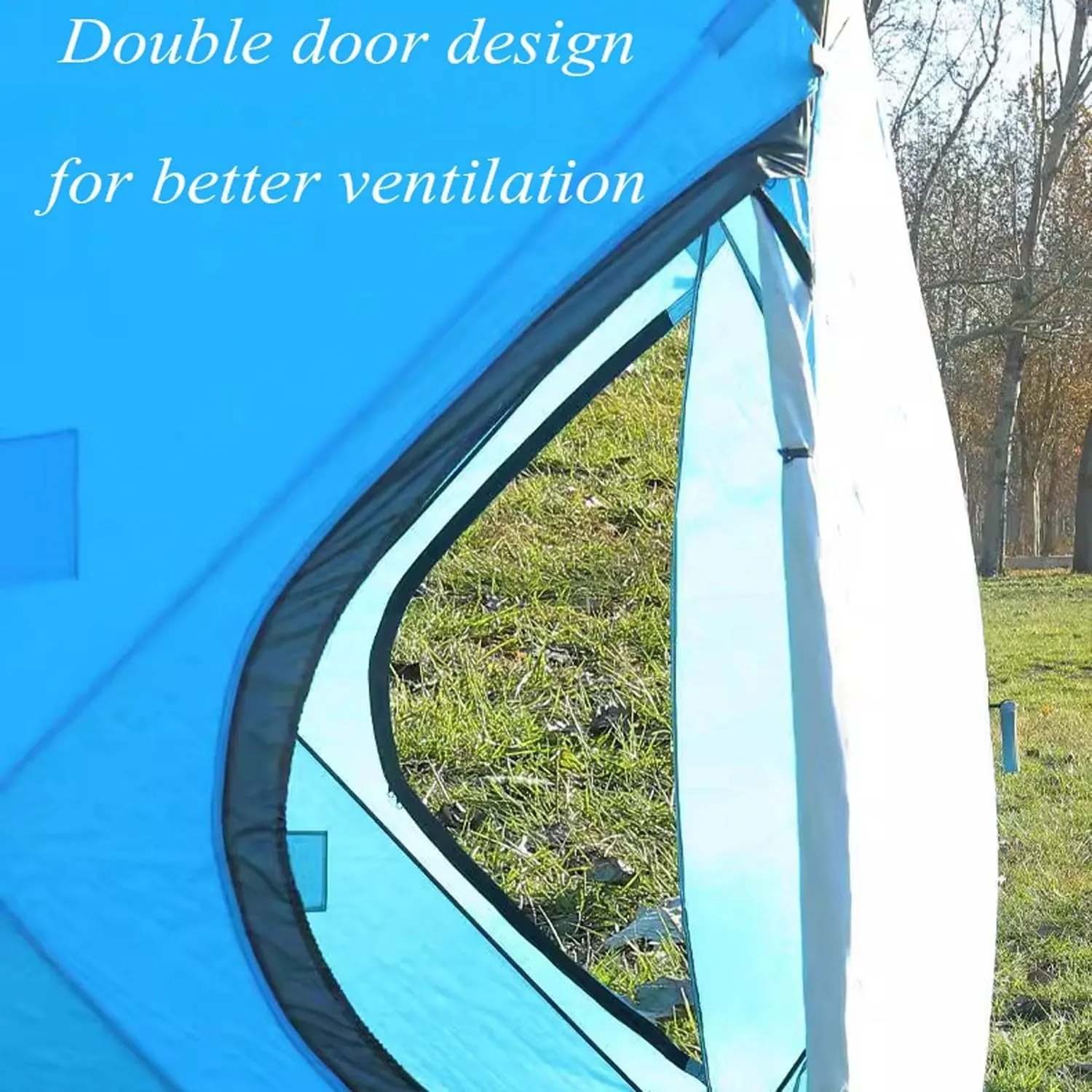 ice Fishing Tent Insulated ice Fishing Tent Winter Outdoor Camping Equipment, Windproof and Warm Ice Fishing Tent