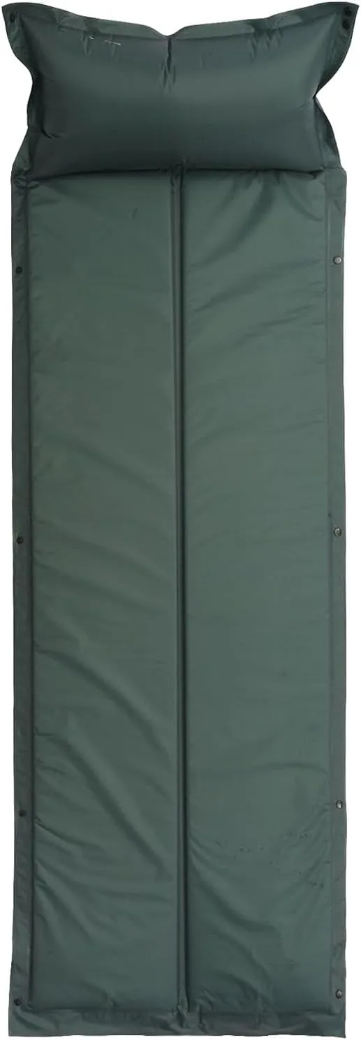 Inflatable Camping Mats - Thick Camping Pad with Pillow Fast Inflating,Floor Sleeping Mat Pad Self-Inflating Air Mattress Soft Mat for Adults