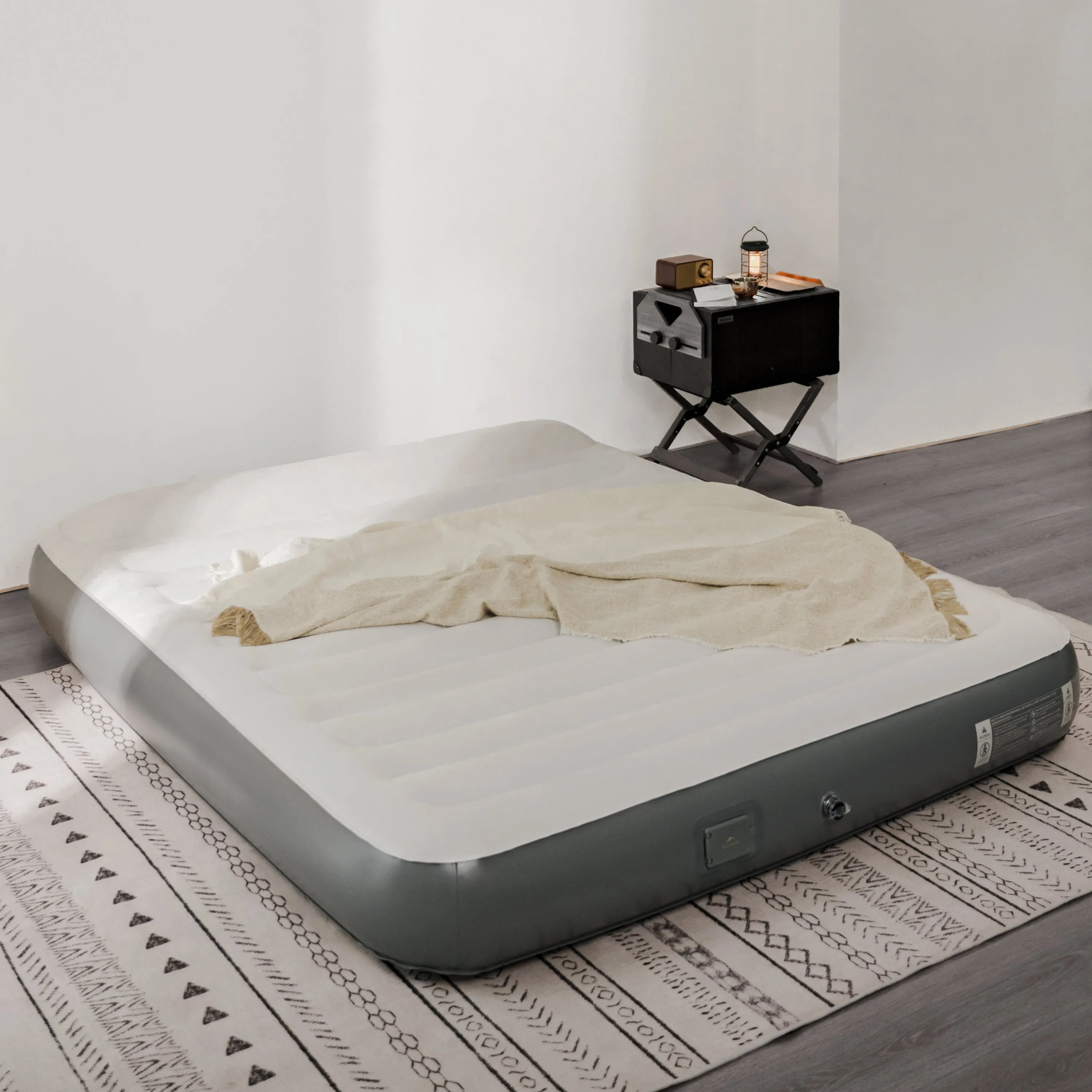 Inflatable Pillow Built-In Bargain Naturehike Student discount Bed Chenjing Grey Pump With