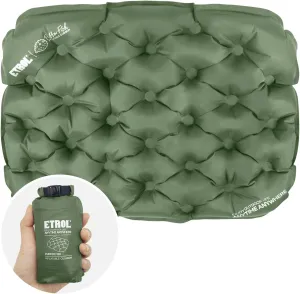 Inflatable Seat Cushion,Portable Lightweight Travel Air Sitting Pad - 17.3''x13.4''x2'',Moisture and Water Resistant Camping Chair Mat for Outdoor Office Stadium Bleacher Airplane Car