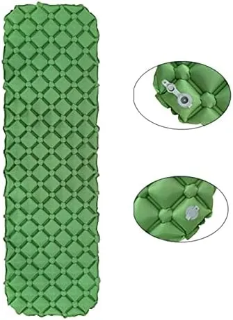 Inflatable Sleeping Mattress Inflatable Mattress Camping Sleeping Pad Ultralight Camping Mattress Sleeping Mat Camping Bed (3 One Seat)