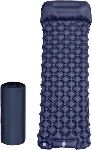 Inflatable Sleeping Pad for Camping, Blow Up Camping Air Mattress Waterproof Sleeping Pad, Camping Equipment Portable Mattress for Camping Backpacking Hiking Tent Trap Traveling