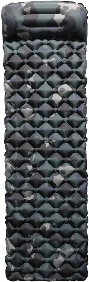 Inflatable Sleeping Pad for Camping, Hiking Mattress Inflatable Ultralight Waterproof Sleeping Pad with Inflatable Pillow for Backpacking, Hammock, Travelling, Tent,Camouflage