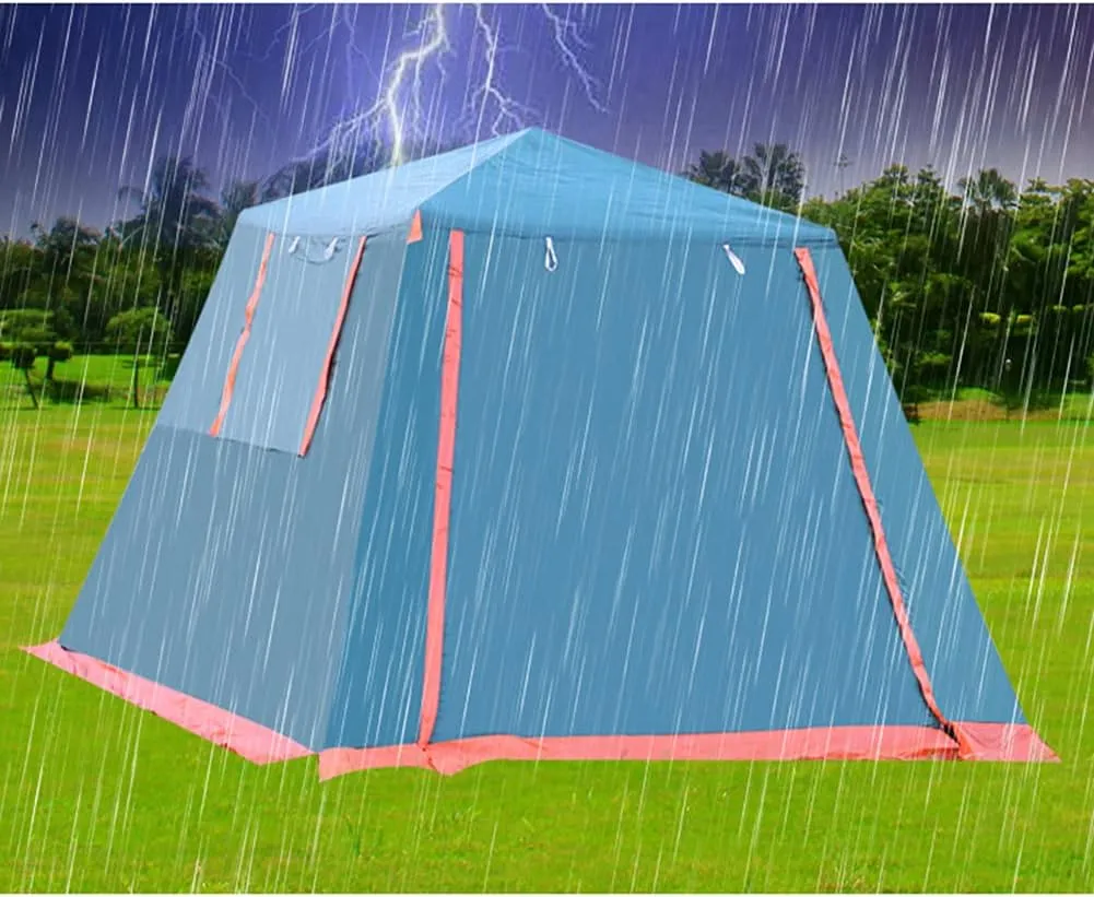 Instant Automatic Pop Up Camping Tent Easy Set Up Family Tent Perfect for Beach, Outdoor, Traveling,Hiking,Camping, Hunting, Fishing, 240X240X190CM, Green