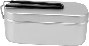Insulated Bento Lunch Box Adult Lunch Box Portable Pot Outdoor Food Container Camping Aluminum Side Grooves for Leak-proof