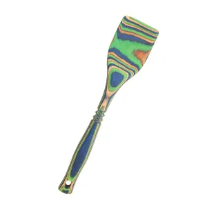 Island Bamboo 12" Pakka Wood Spatula Peacock