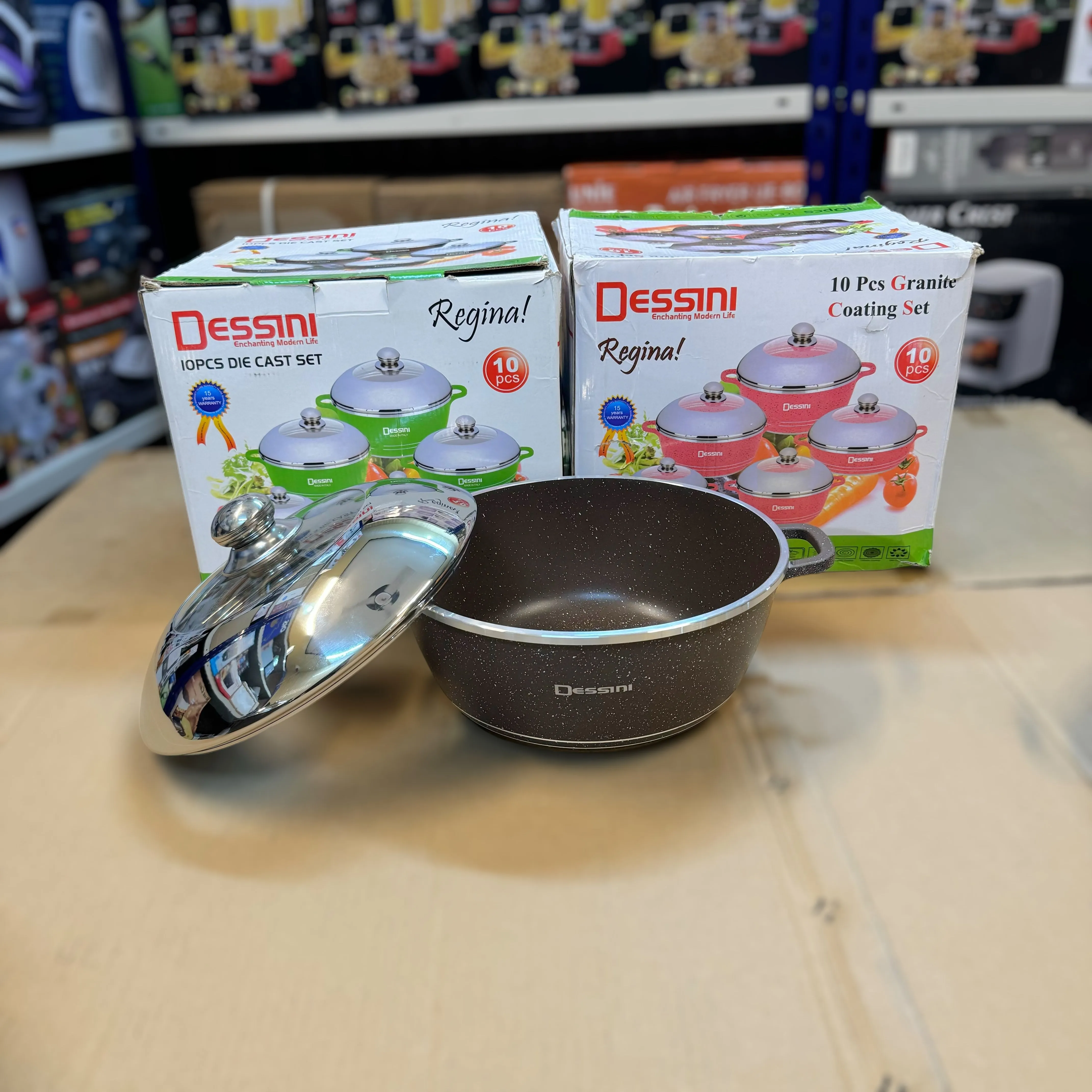 Italy lot Imported Dessini 10pcs Cookware Set