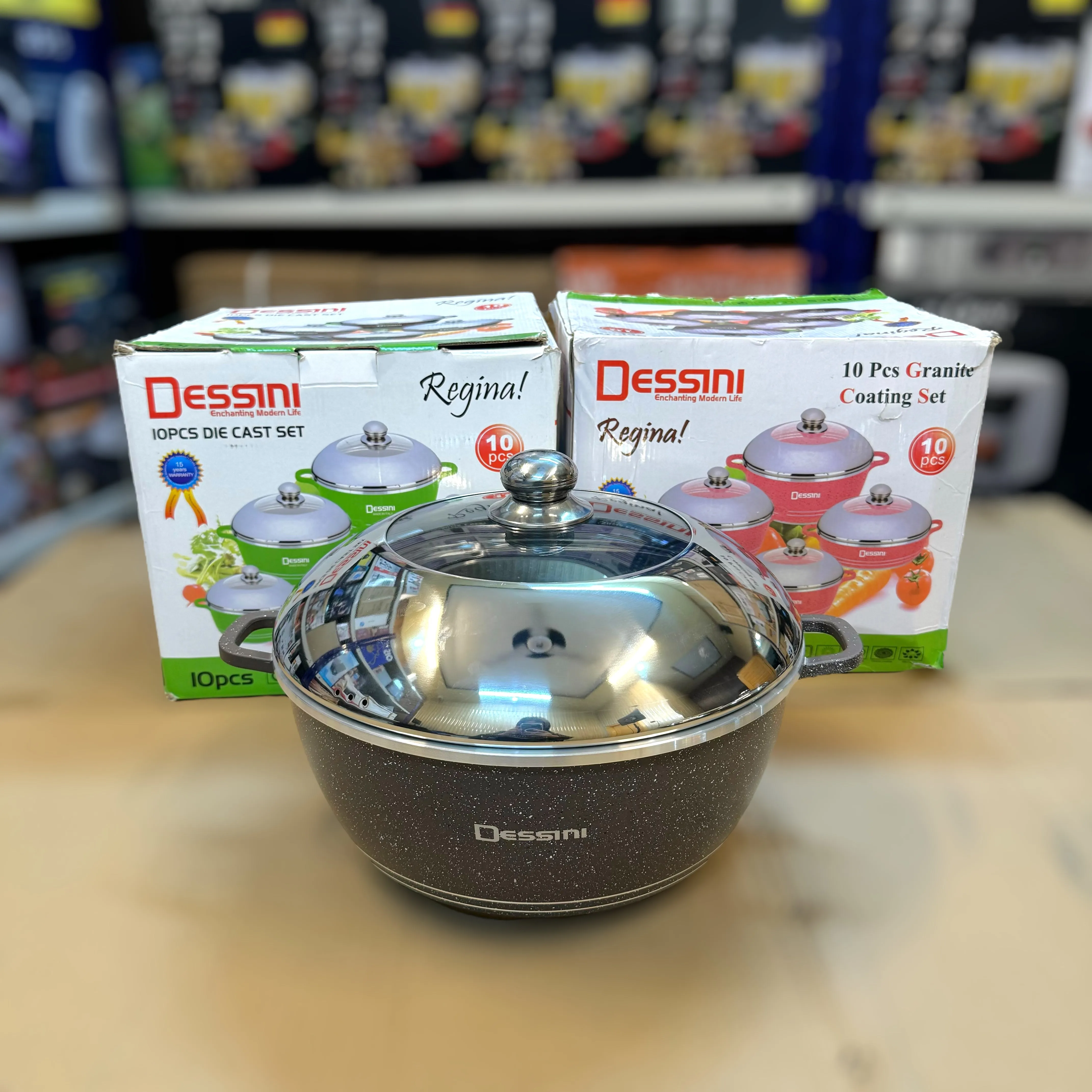 Italy lot Imported Dessini 10pcs Cookware Set