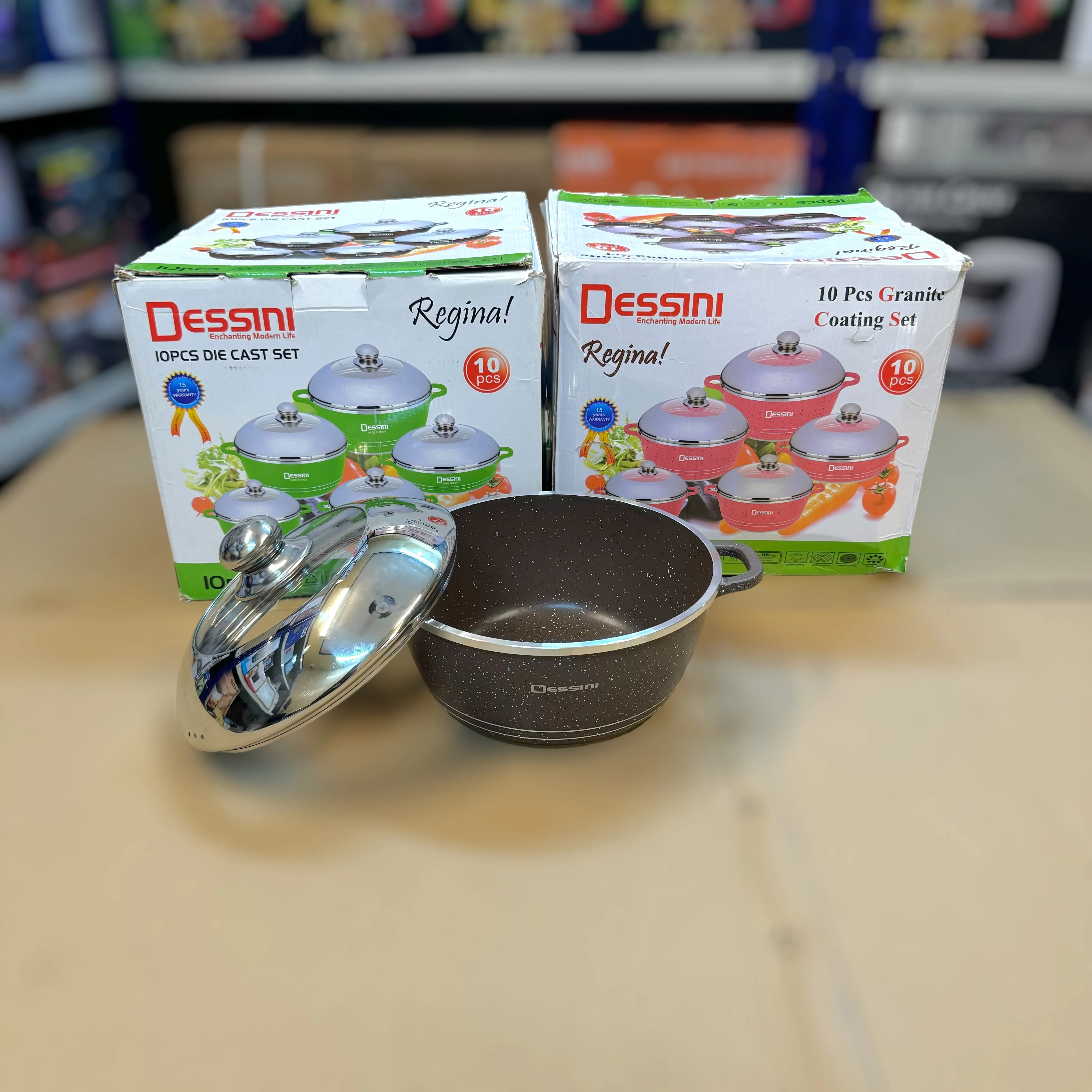 Italy lot Imported Dessini 10pcs Cookware Set
