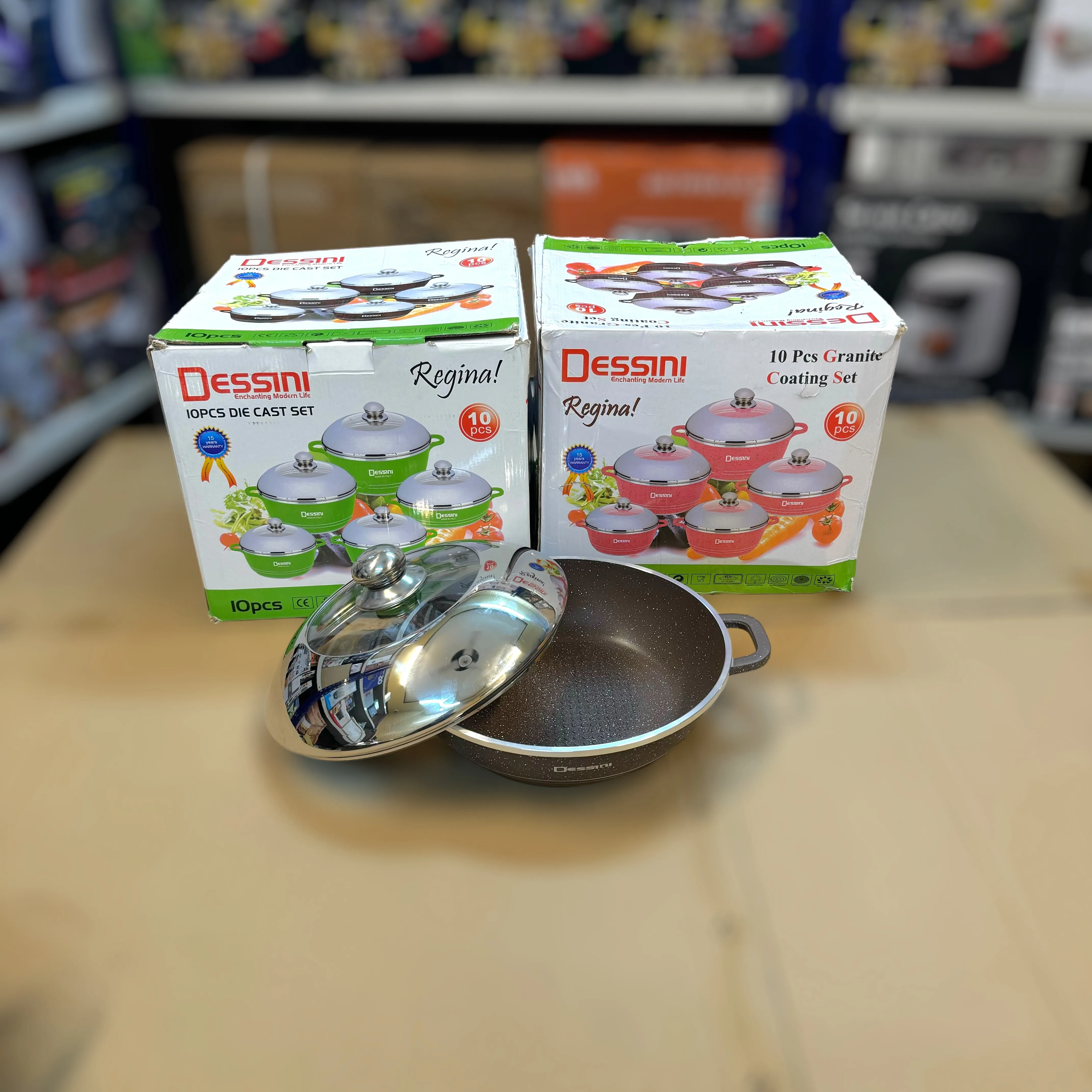 Italy lot Imported Dessini 10pcs Cookware Set