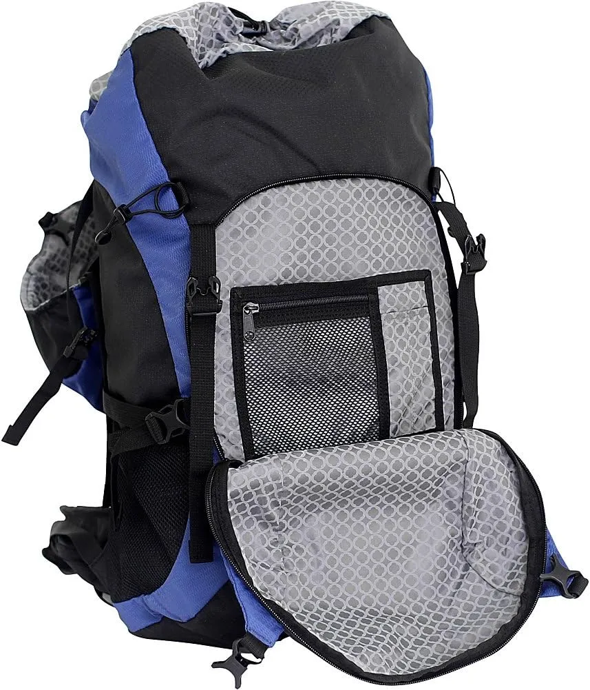 J World New York Multi Purpose Outdoor Sports Bag, Blue, 23 X 12 X 7 (H X W X D)