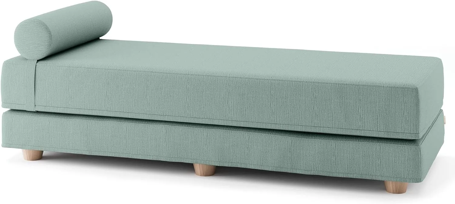 Jaxx Alon Daybed | Fold-Out Sleeper | Queen-Size Mattress - Caribbean…