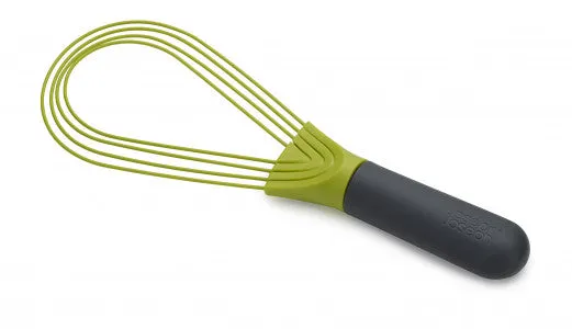 Joseph Joseph Twist Whisk Grey/Green - Silicone-coated steel wires