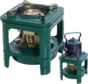 Kerosene Camping Stove - Backpacking Burner, Portable Camping Stove | 8-Wicks Outdoor Kerosene Stove Cooker Cookware, Camping Picnic Burner Furnace for Outdoor Adventure, 20.5cm/8.1inch