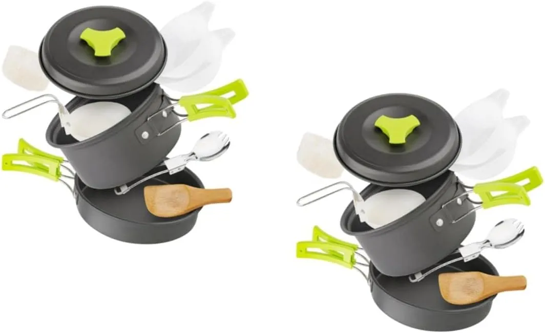 KESYOO Outdoor Cookware Camping Gadgets Accessories Camping Utensils Camp Cookware Portable Camping Kettle