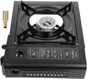 KICHOUSE Compact Cassette Stove Canister Stove Portable Outdoor Stove Propane Burner for Camping Hiking