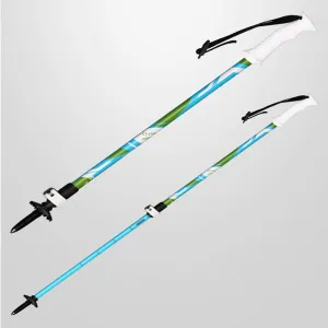 Kids Trekking Poles – Collapsible Telescopic Walking Sticks for Children,Carbon Fiber Hiking Poles, Collapsible, Lightweight, Shock-Absorbent, for Hik