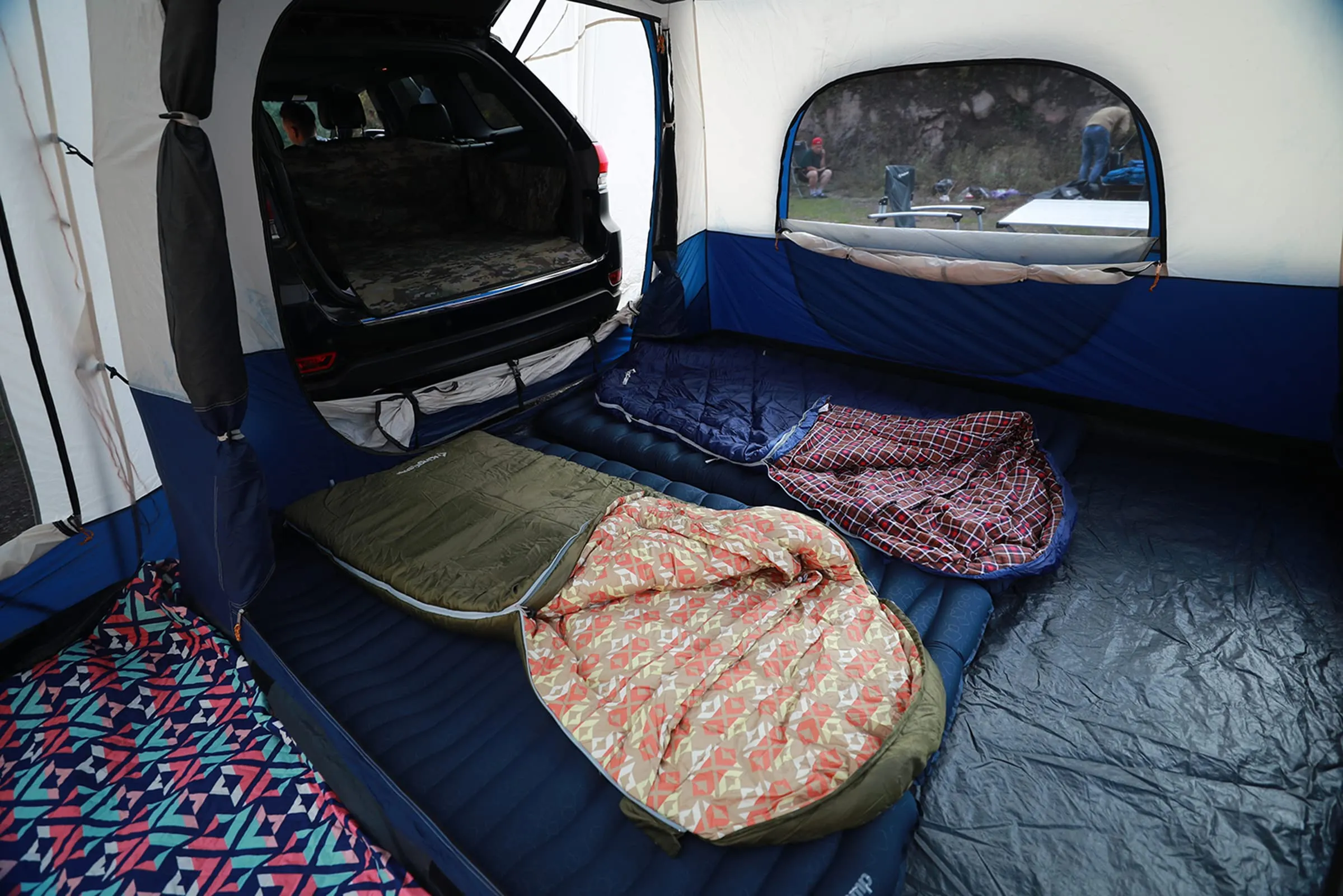 KingCamp Single/ Double Air Mattress Anti-Rollover Ultralight Sleeping Pad