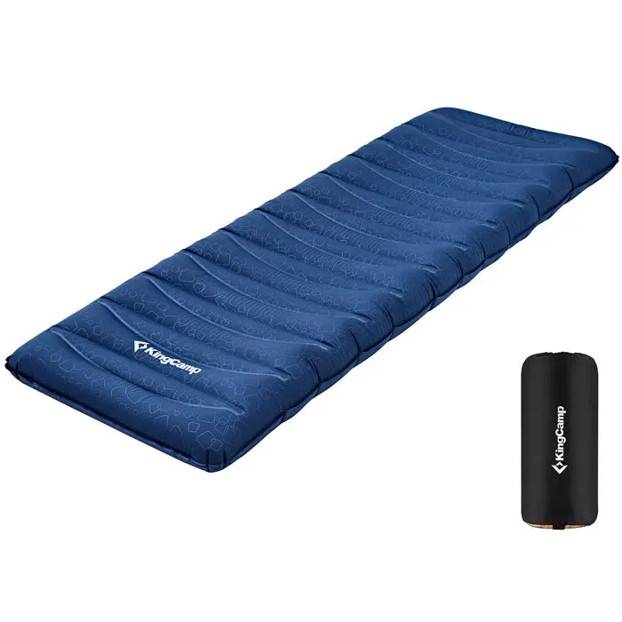 KingCamp Single/ Double Air Mattress Anti-Rollover Ultralight Sleeping Pad