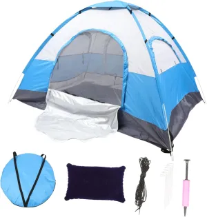 Kisangel 1set Professional Portable Beach Tent Uv Canopy Lightweight and Wear-Resistant Sunshade Shelter for People Easy Setup Ventilation for Camping and Outdoor Activities