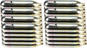 Lancer Tactical 40 Pack 12g CO2 Cartridges for Air Guns, BB Guns, Airsoft Pistols & Paintball Accessories