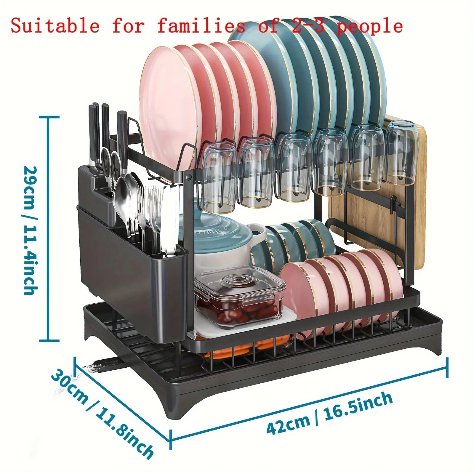 Large variety Rack Drying Large Kitchen End-to-end encryption
