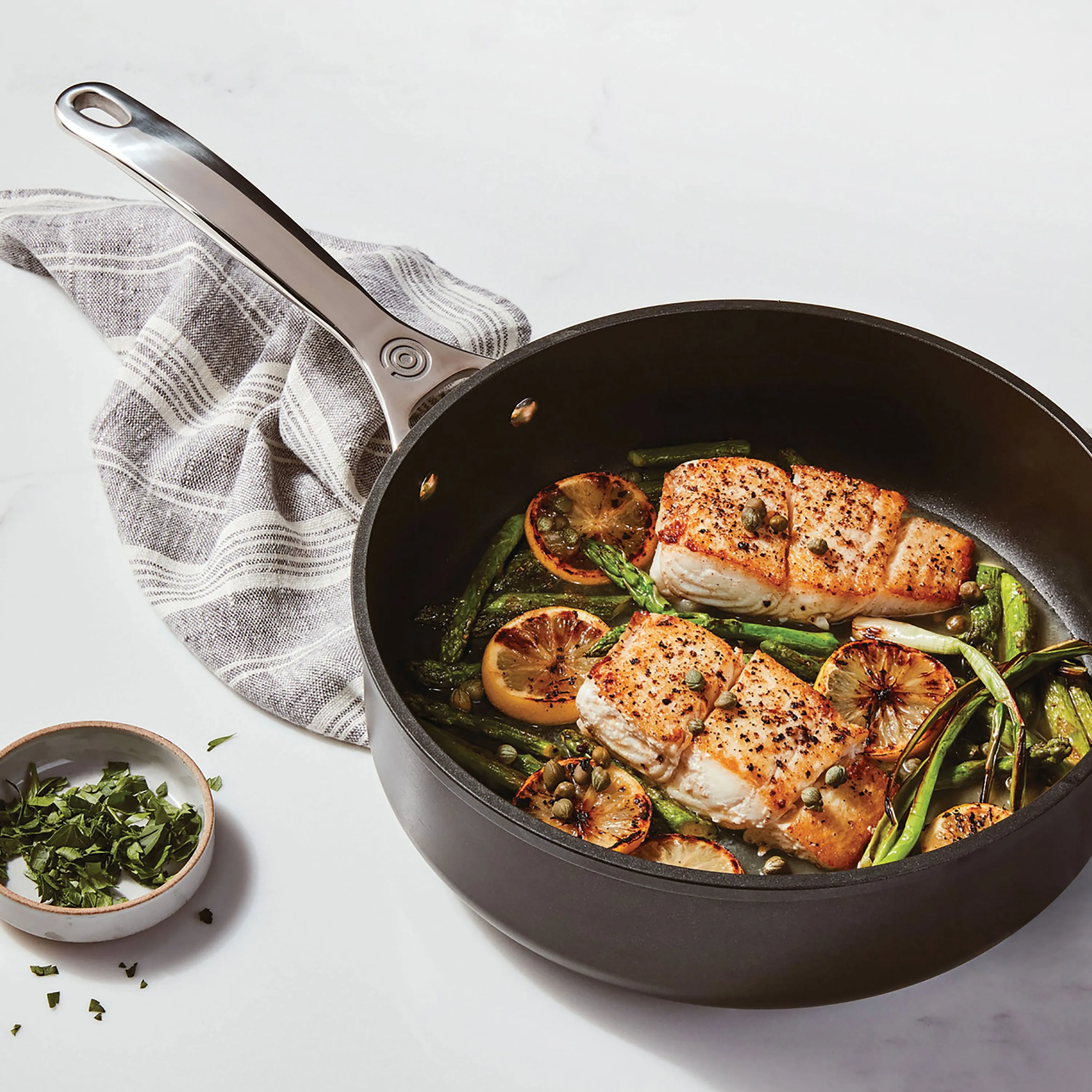 Le Creuset Toughened Nonstick Pro 10 Piece Cookware Set