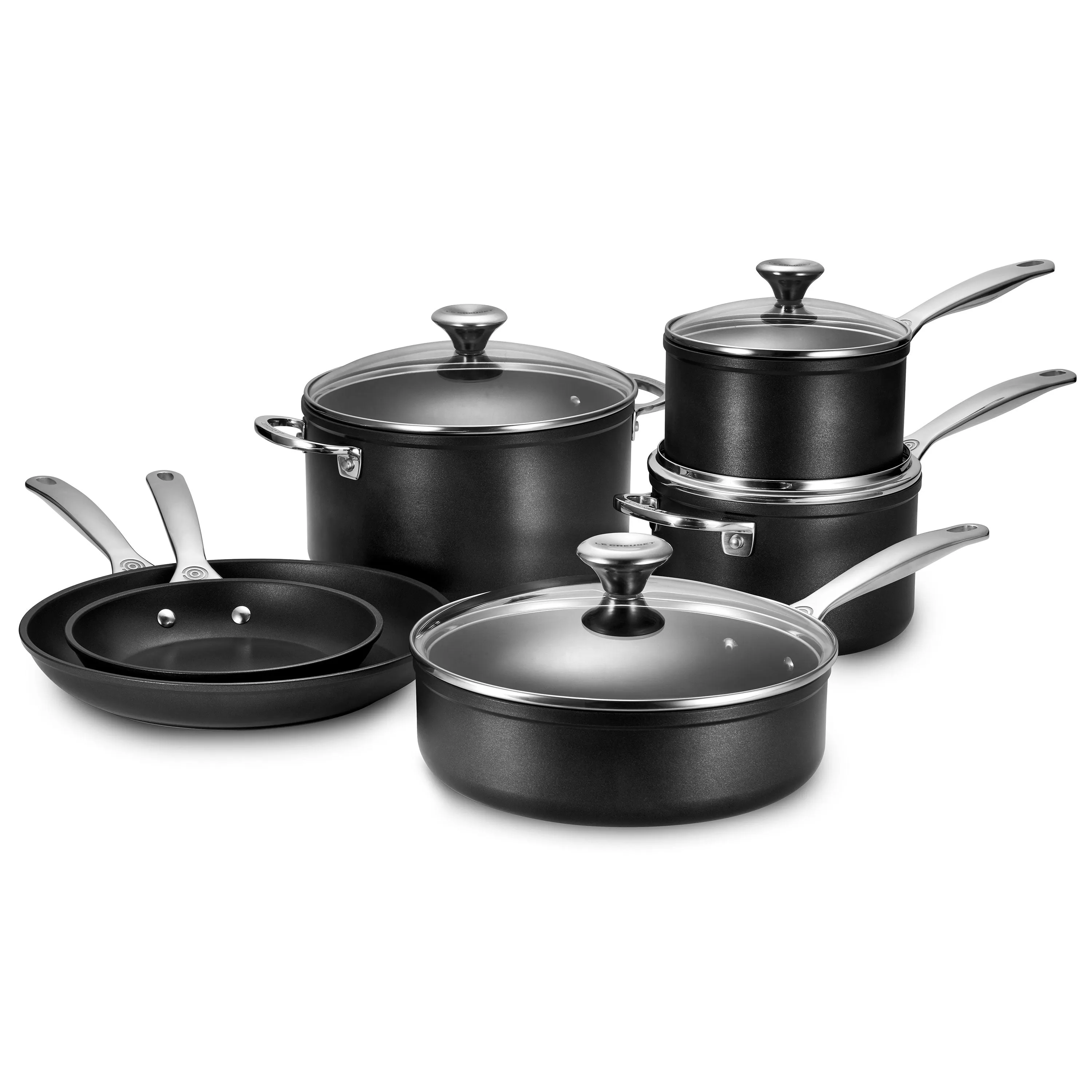 Le Creuset Toughened Nonstick Pro 10 Piece Cookware Set