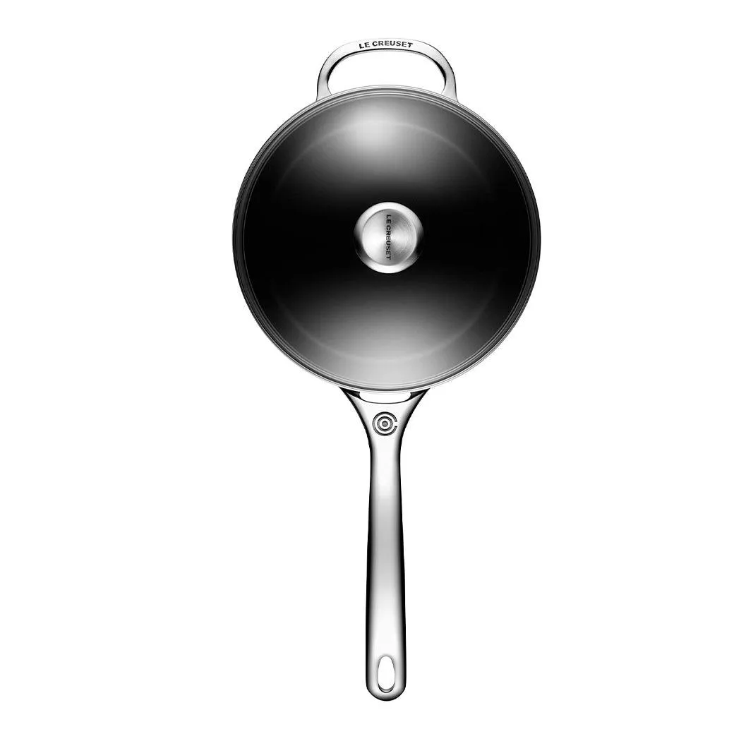 Le Creuset Toughened Nonstick PRO 4 qt. Saucepan with Glass Lid