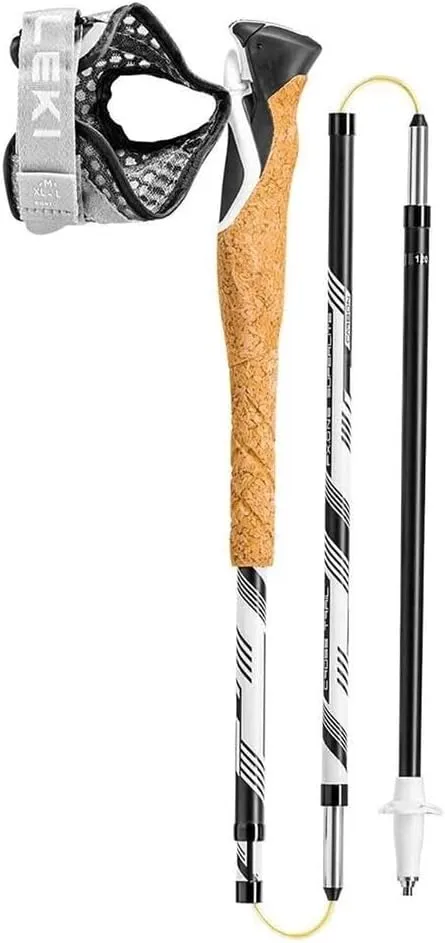 LEKI Cross Trail FX Superlite Carbon Collapsible Lightweight Trekking Poles for Hiking & Trail Running