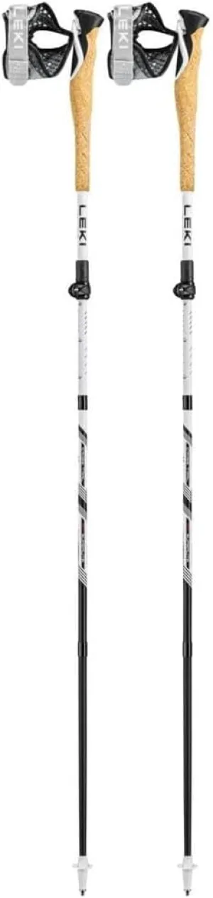 LEKI Cross Trail FX Superlite Carbon Collapsible Lightweight Trekking Poles for Hiking & Trail Running