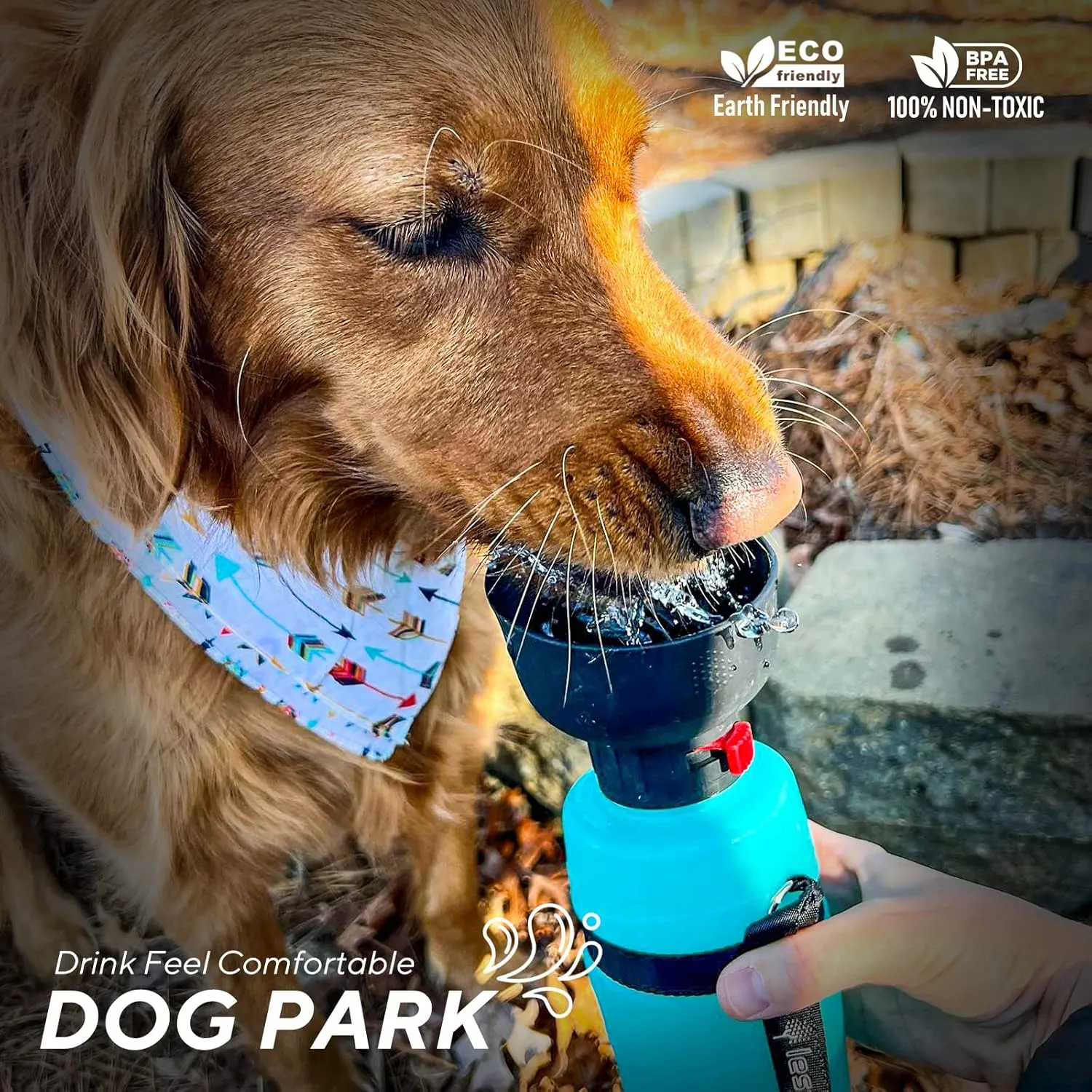 lesotc Dog Water Bottle,Portable Dog Travel Water Bottle Pink,Leak Proof Water Bowl Dispenser,Collapsible Pet Water Bottles for Puppy Camping Essential,Walking,Hiking Gear,On The Go,Traveling,BPA Free