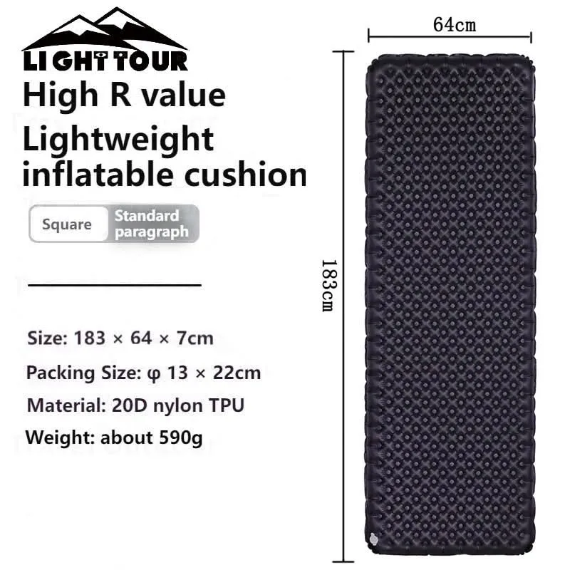 Light Tour R3.5/R5.8 Sleeping Pad 20D Nylon