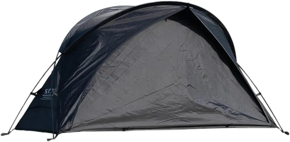 Lightweight 1-Person 4-Season Tent with Anti-UV Taffeta & Blackout Coating | Waterproof (2000-3000mm), Tear-Resistant, Quick Setup Shelter for Camping, Hiking & Military Use