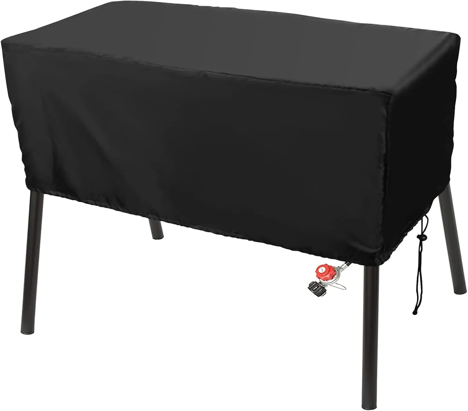 Luxiv Heavy-Duty Patio Cover for Camp Chef 3 Burner Stove, Waterproof Cover (Black, 43x16x16)