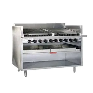 Magikitch'n Coal Charbroiler 24" wide - FM-SMB-624
