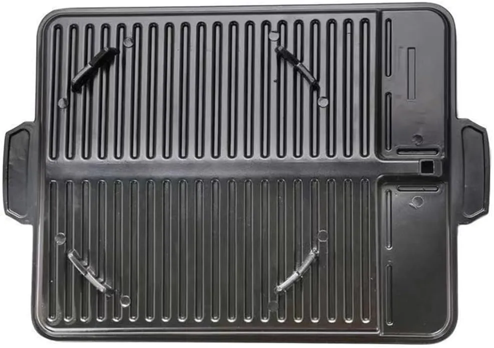 Maifanshi Long Roast Plate Portable Outdoor Barbecue Plate Picnic Card Stove Barbecue Plate Roast Steak