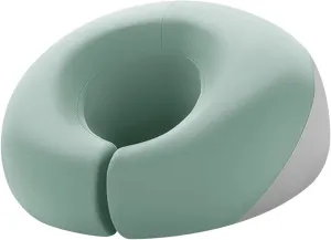 Massage Pillow Napping Pillow Memory Foam Pillow Breathable Multi Use Beauty Salon Pad Face Cradle for SPA Lunch Break Travel, Green