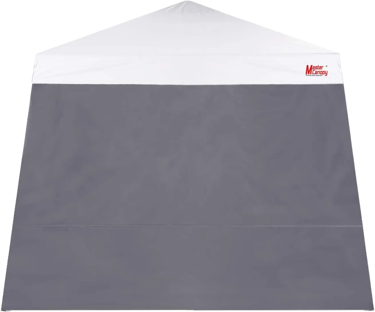 MASTERCANOPY Canopy Sidewall for 10x10 Slant Leg Canopy Tent 1pc Gray