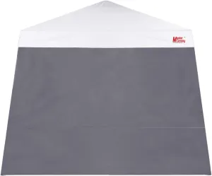 MASTERCANOPY Canopy Sidewall for 10x10 Slant Leg Canopy Tent 1pc Gray