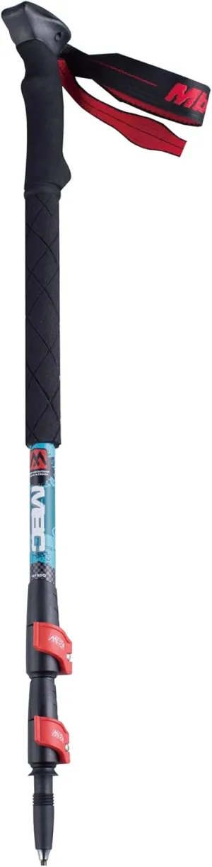 MBC Trekking Hiking Adjustable Retractable Durable 84% Carbon Fiber Hiking Sticks for Outdoor Walking Trekking Climbing