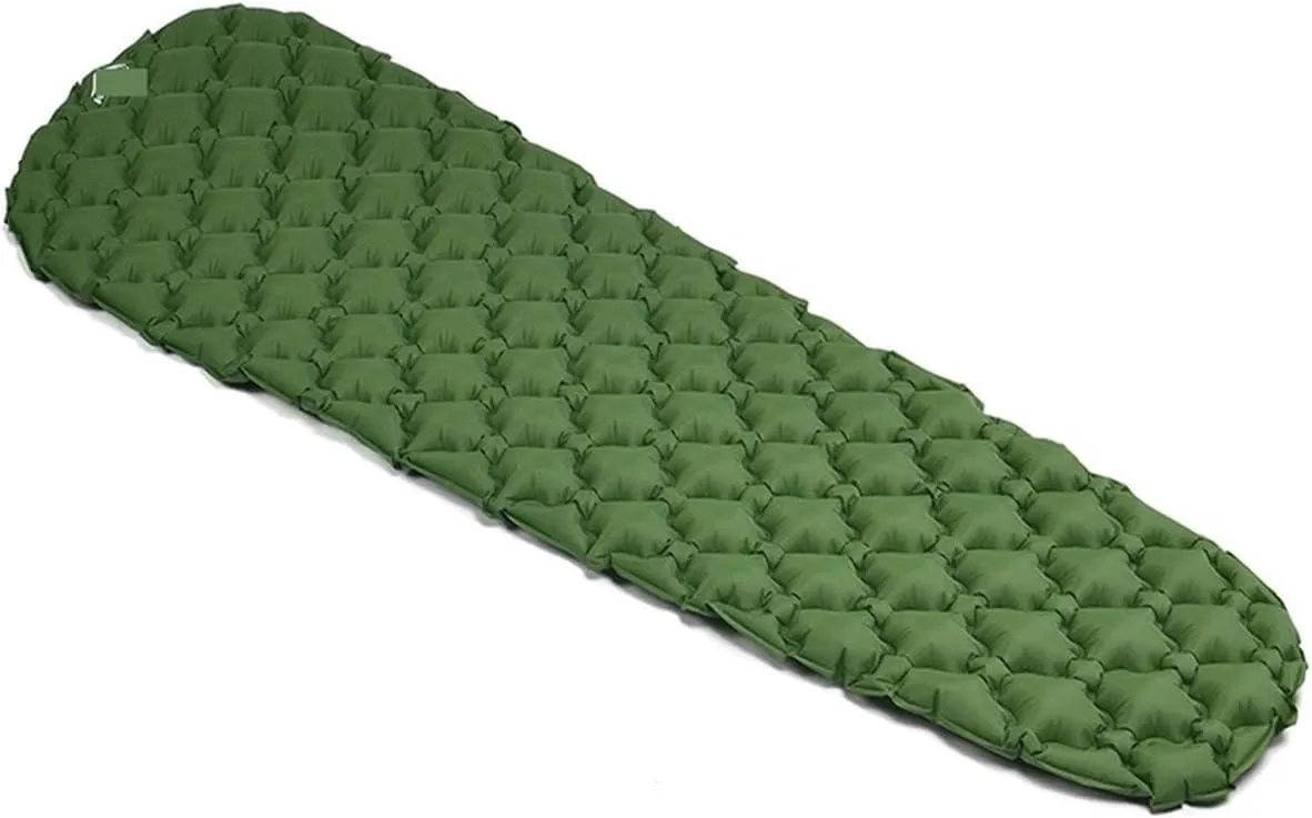 MDybf Camping Inflatable Mattress in Tent Folding Camp Bed Sleeping Pad Picnic Blanket Travel Air Mat Camping Equipment