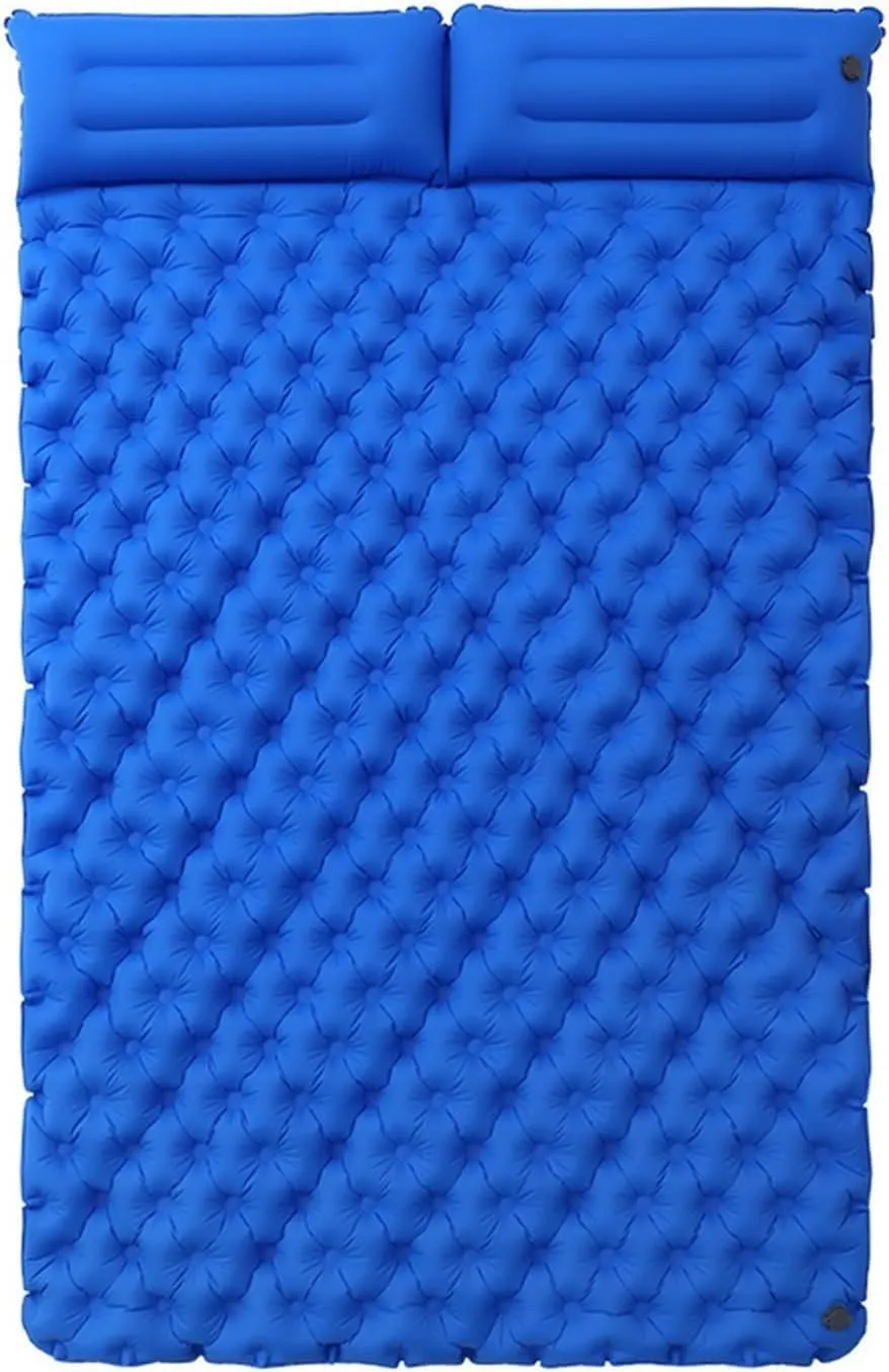MDybf Inflatable Cushion 2x1.2m 2 Person Camping Sleeping Pad Inflatable Mattress