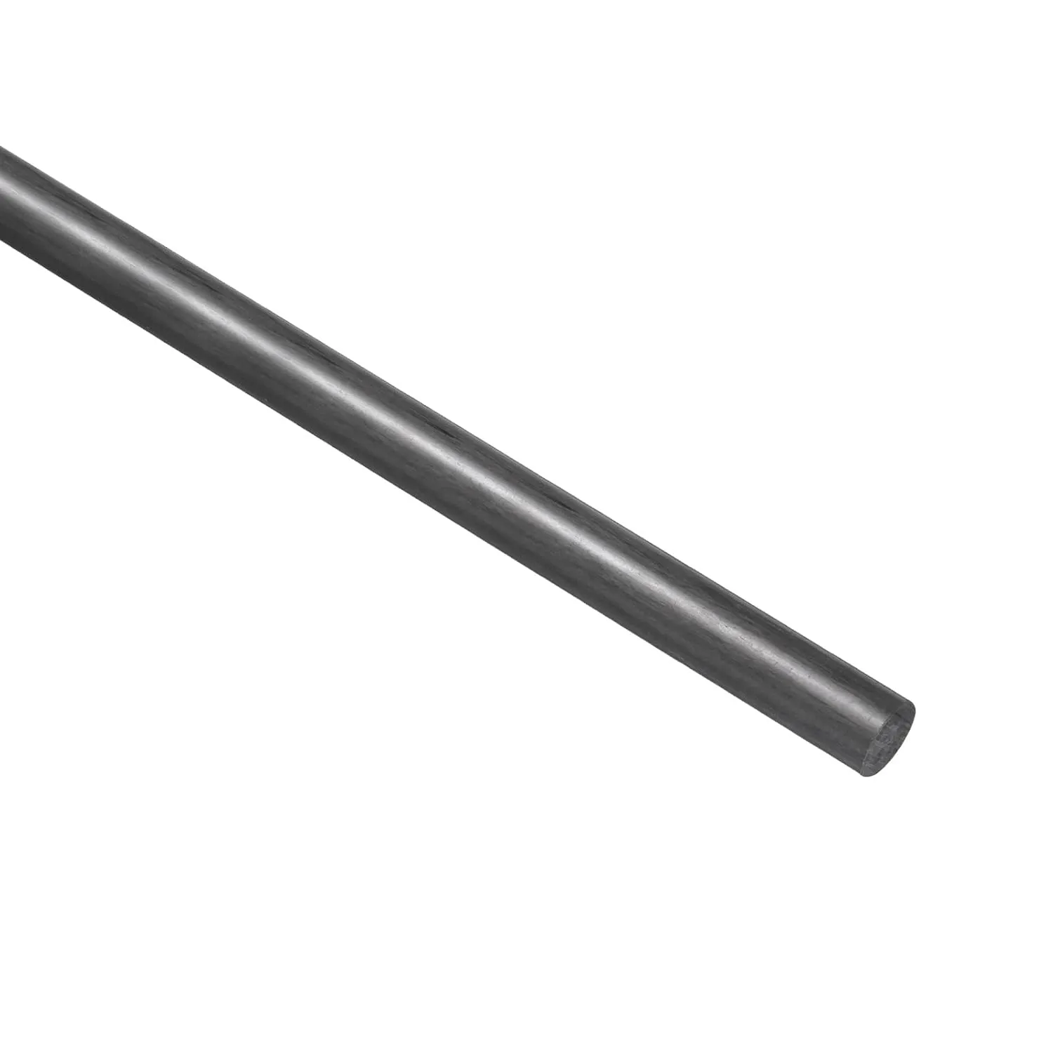 MECCANIXITY 1 Pcs Carbon Fiber Rod, 12mm x 400mm Matte Pole Rod for RC Plane DIY Tool Wing Tube Quadcopter Arm