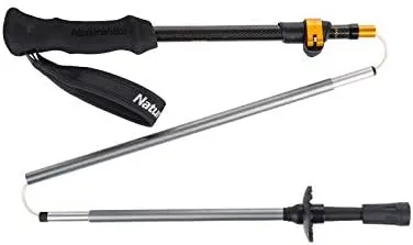 MEILYA Light Walking Stick Outdoor Carbon Telescopic Baton External Lock Trekking Pole Outdoor Hiking Climbing